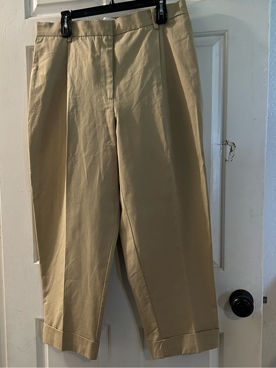 Zara Pants - Zara Women's Khaki Cropped Chinos